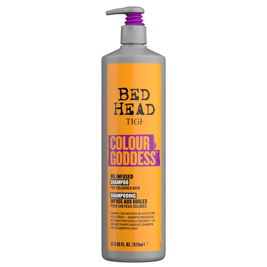 TIGI Bed Head Colour Goddess - Színvédő sampon festett hajra 970 ml