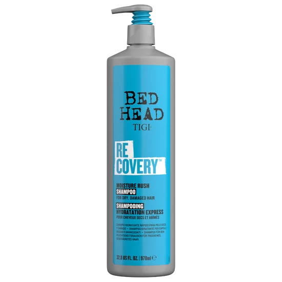 TIGI Bed Head Recovery Moisturizing - Hidratáló sampon száraz hajra 970ml